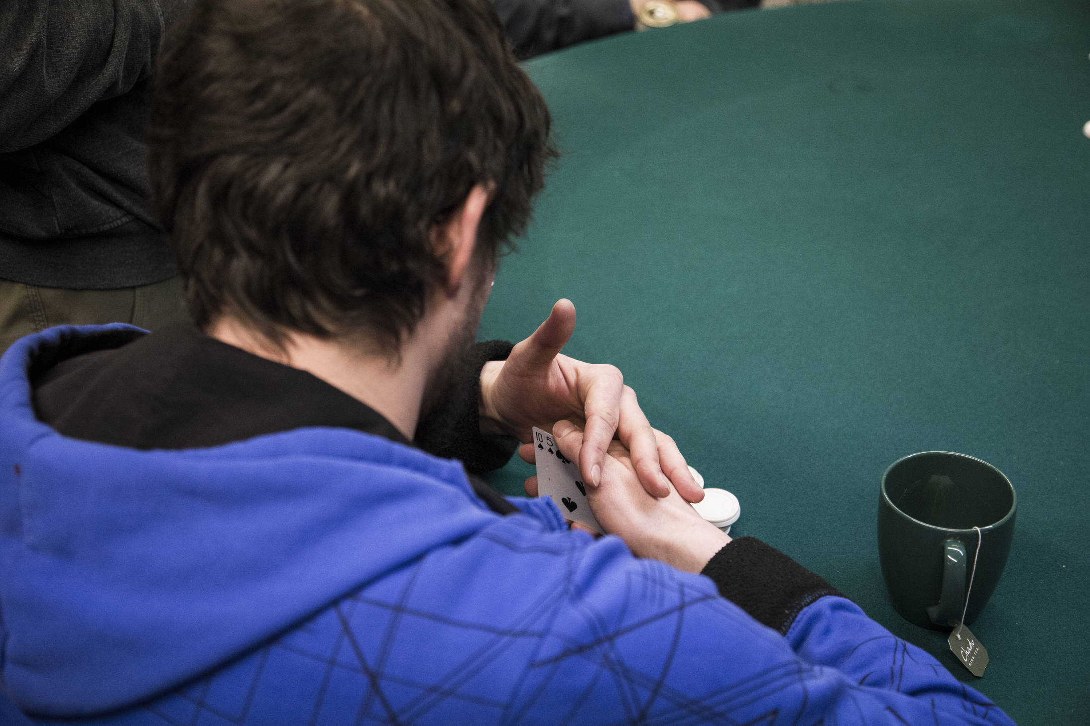 Midwinter poker tournament (Photo: Gavin Chensue).