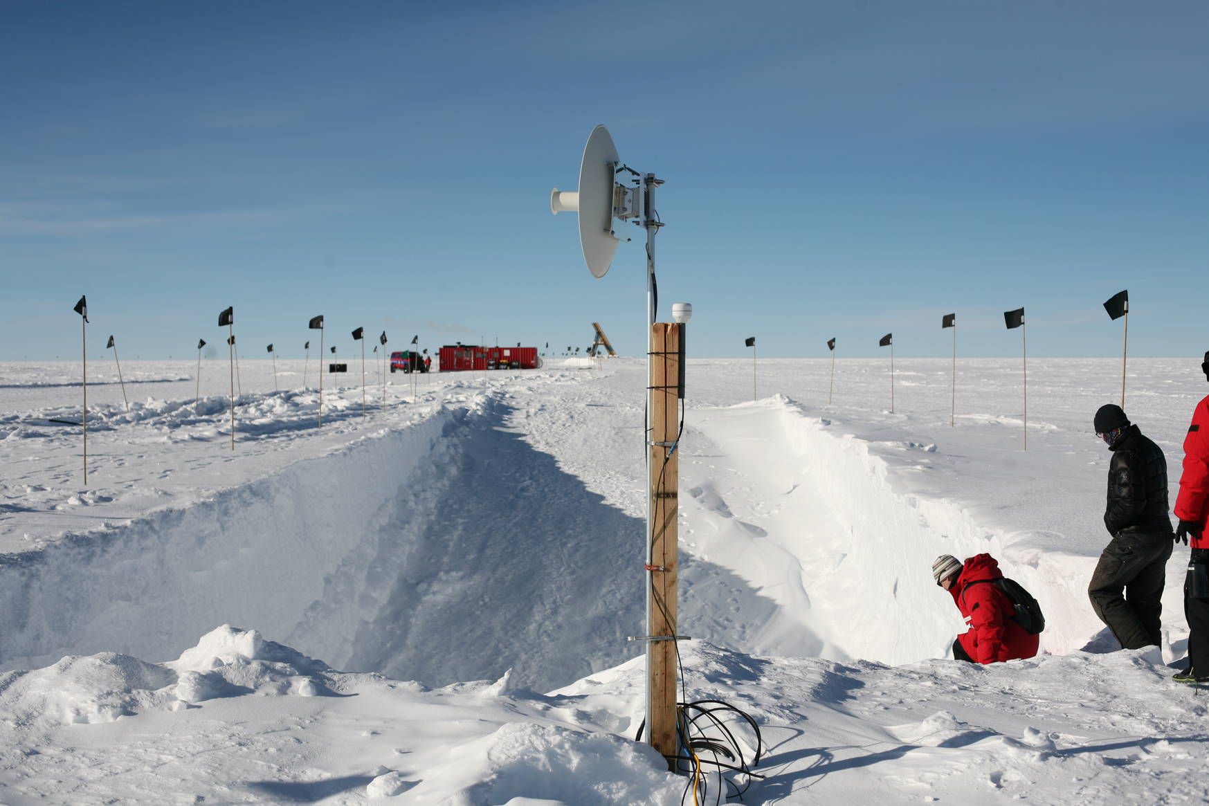 The control centre is a small room under ground.
