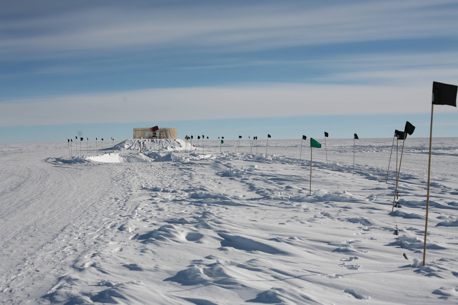 The solar telescope from afar.