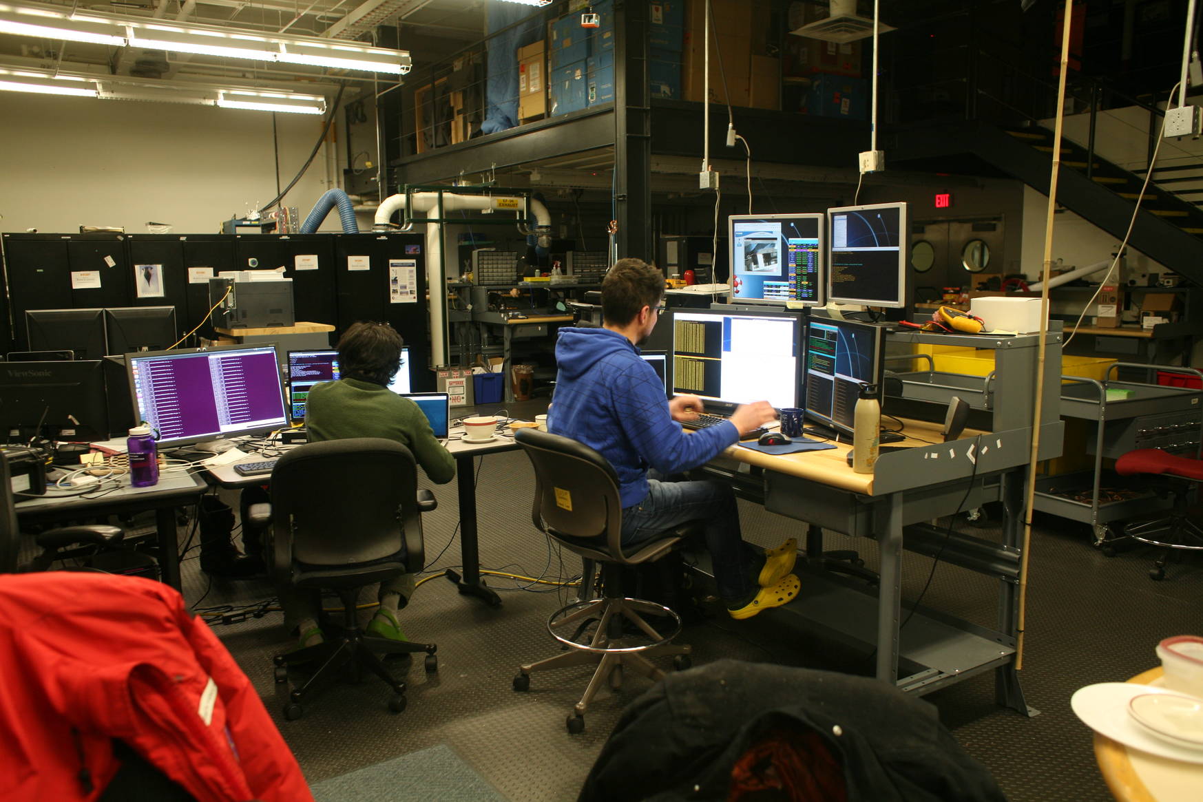 April 2017: Telescope control during EHT observations.