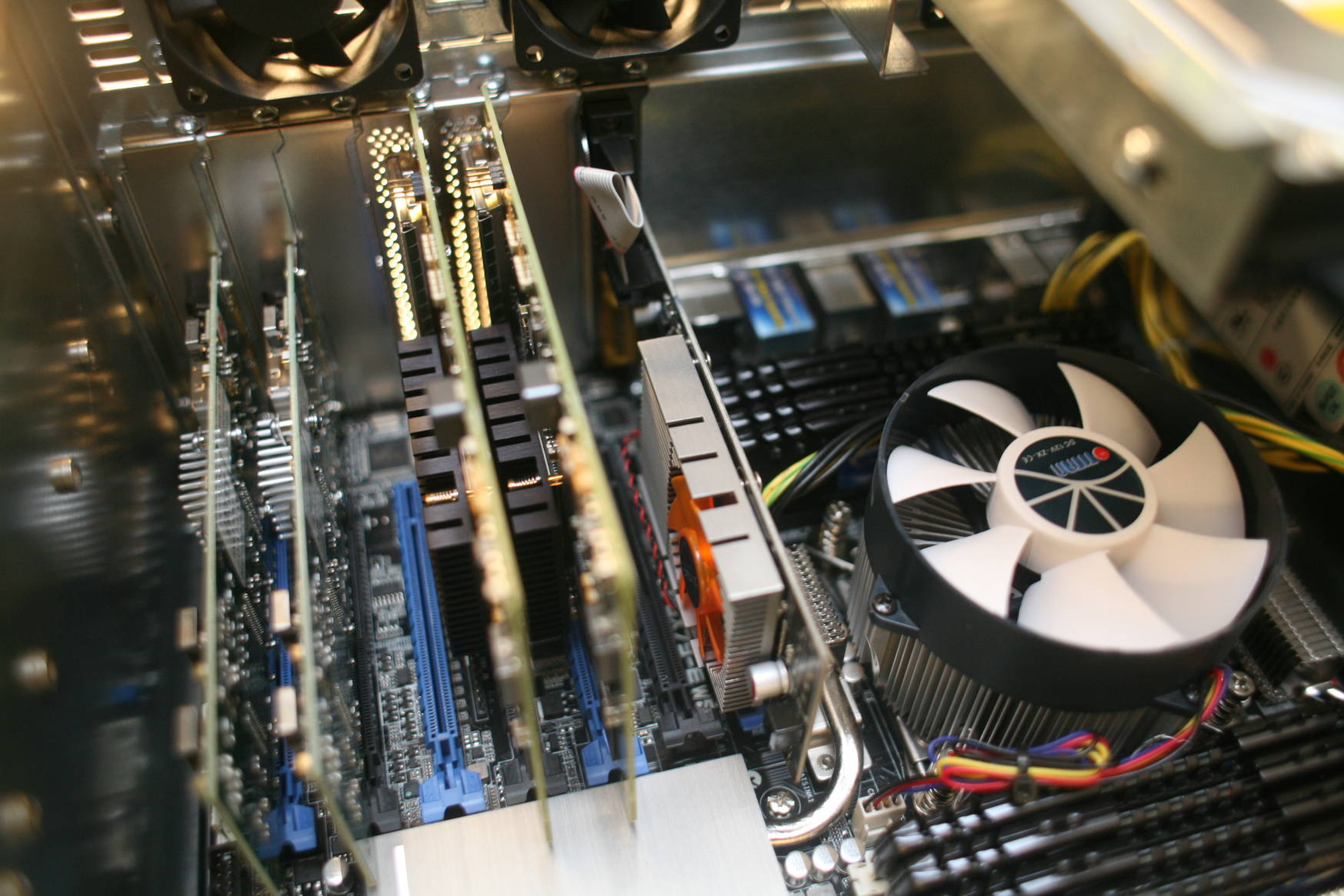 April 2017: Close-up of the inside of a data recorder.